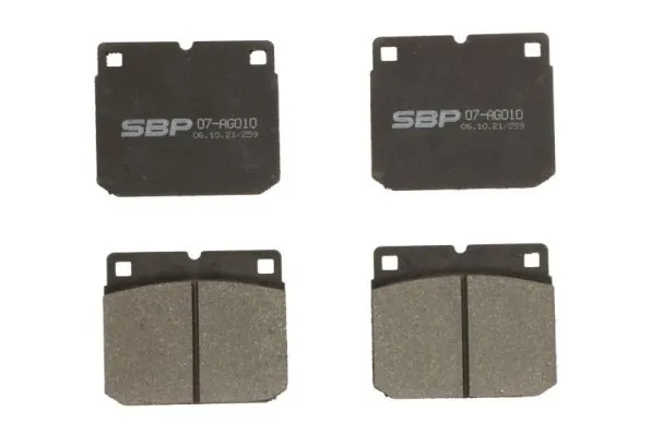 Piduriklotsi komplekt, ketaspidur SBP 07-AG010