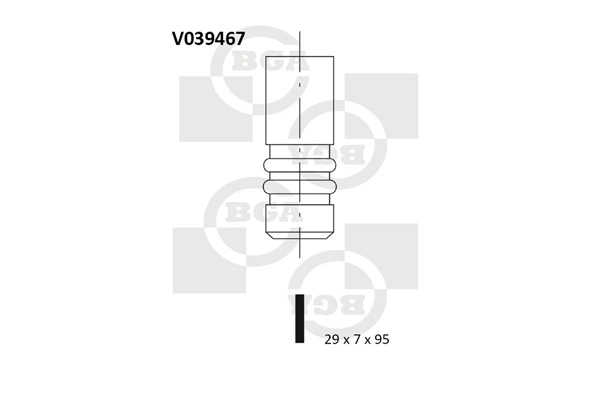Väljalaskeventiil BGA V039467