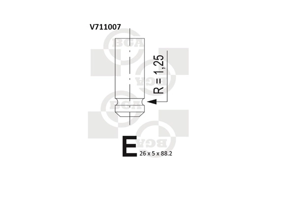 Sisselaskeventiil BGA V711007