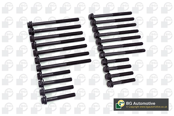 Klapikaanekruvikomplekt BGA BK4307