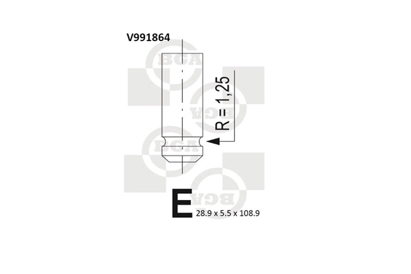 Väljalaskeventiil BGA V991864