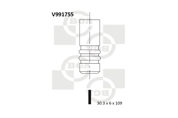 Sisselaskeventiil BGA V991755