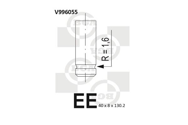 Sisselaskeventiil BGA V996055