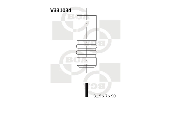 Väljalaskeventiil BGA V331034