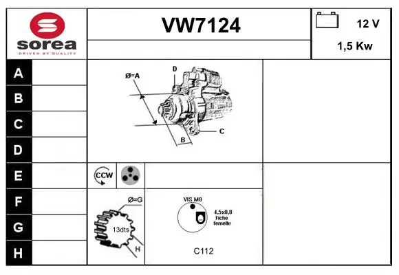 SERA VW7124