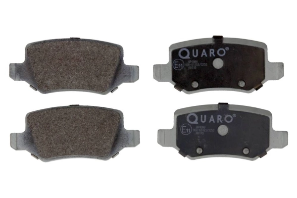 Piduriklotsi komplekt, ketaspidur QUARO QP4099