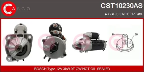 Starter CASCO CST10230AS