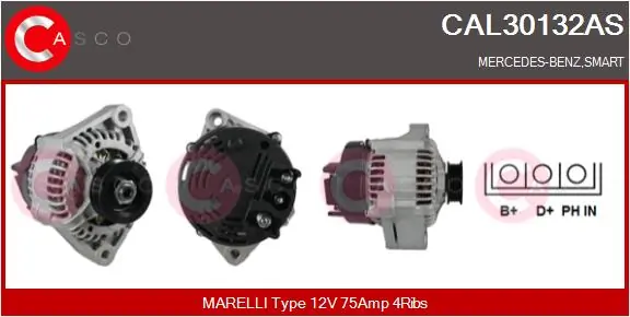 Generaator CASCO CAL30132AS