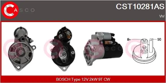 Starter CASCO CST10281AS