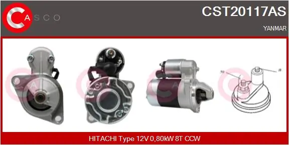 Starter CASCO CST20117AS
