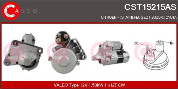 Starter CASCO CST15215AS