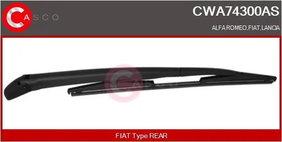Kojamees, klaasipesu CASCO CWA74300AS