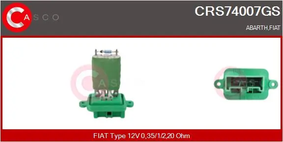 Takistus, salongipuhur CASCO CRS74007GS