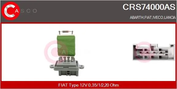 Takistus, salongipuhur CASCO CRS74000AS