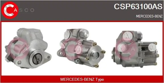 Hüdraulikapump, roolimine CASCO CSP63100AS