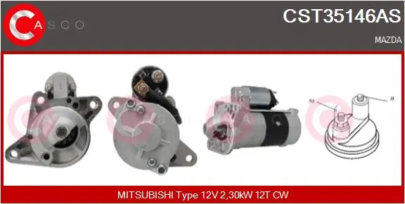 Starter CASCO CST35146AS