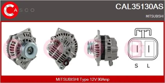 Generaator CASCO CAL35130AS