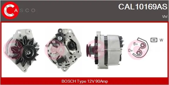 Generaator CASCO CAL10169AS