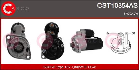 Starter CASCO CST10354AS