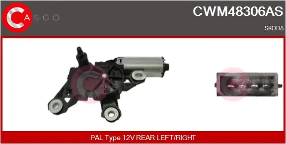 Pesuri mootor CASCO CWM48306AS