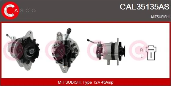 Generaator CASCO CAL35135AS