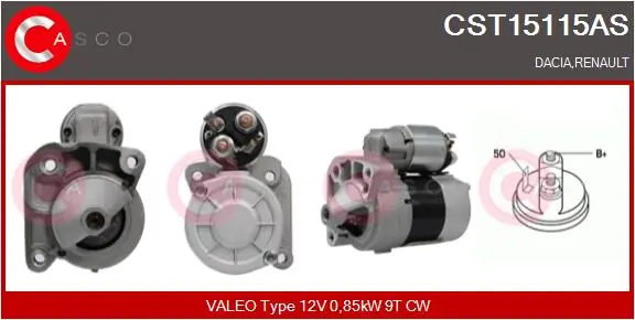 Starter CASCO CST15115AS