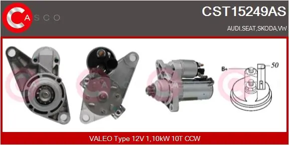 Starter CASCO CST15249AS