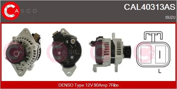 Generaator CASCO CAL40313AS