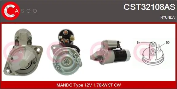 Starter CASCO CST32108AS