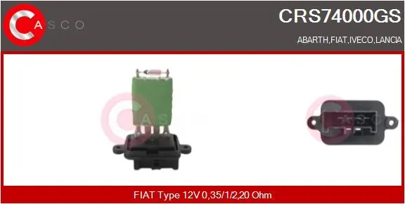 Takistus, salongipuhur CASCO CRS74000GS