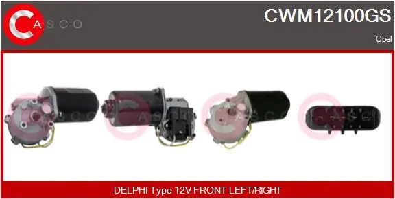 Pesuri mootor CASCO CWM12100GS