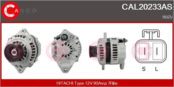 Generaator CASCO CAL20233AS