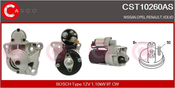Starter CASCO CST10260AS