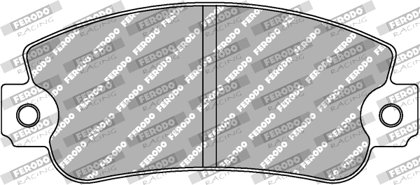 Piduriklotsi komplekt, ketaspidur FERODO RACING FCP351Z