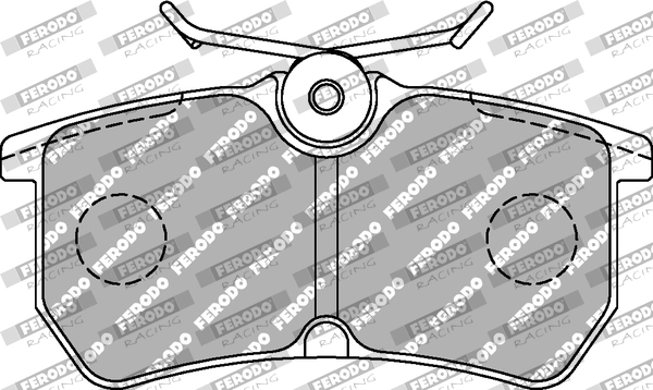 Piduriklotsi komplekt, ketaspidur FERODO RACING FCP1319H