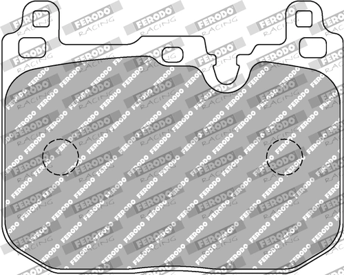 Piduriklotsi komplekt, ketaspidur FERODO RACING FCP4611W