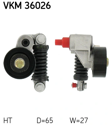 Rihmapinguti, soonrihm SKF VKM 36026