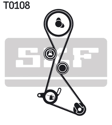 Hammasrihma komplekt SKF VKMA 06103