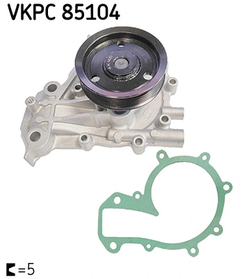 Veepump, mootori jahutus SKF VKPC 85104