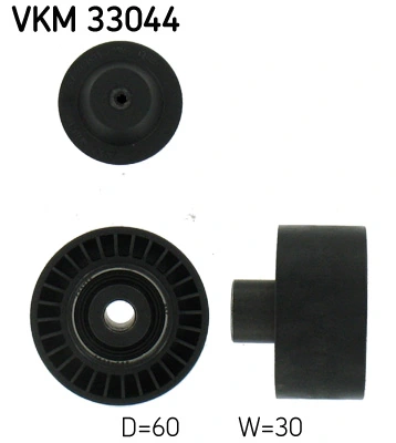 Seade-/juhtrull, soonrihm SKF VKM 33044