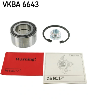 Rattalaagrikomplekt SKF VKBA 6643