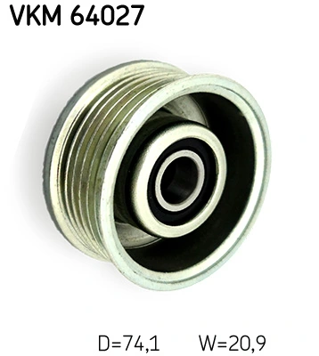 Seade-/juhtrull, soonrihm SKF VKM 64027