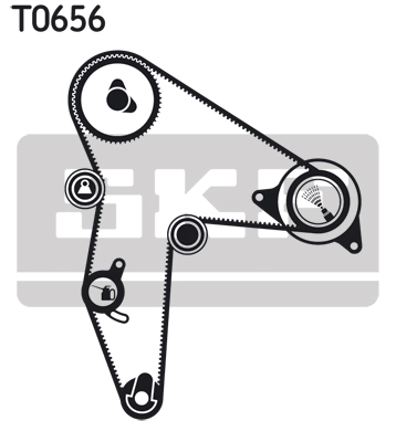 Hammasrihma komplekt SKF VKMA 06502