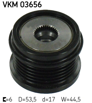 Generaatori vabakäik SKF VKM 03656