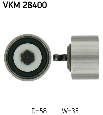 Seade-/juhtrull, hammasrihm SKF VKM 28400