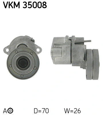 Rihmapinguti, soonrihm SKF VKM 35008