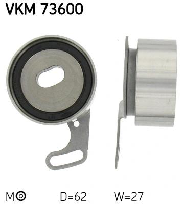 Pingutusrull, Hammasrihm SKF VKM 73600