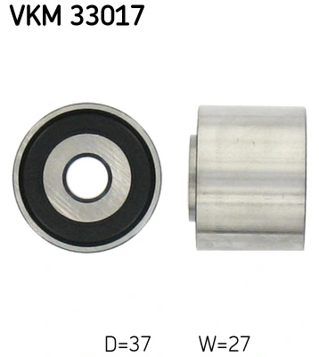 Seade-/juhtrull, soonrihm SKF VKM 33017