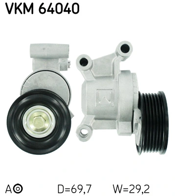 Rihmapinguti, soonrihm SKF VKM 64040