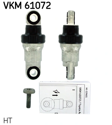Rihmapinguti, soonrihm SKF VKM 61072